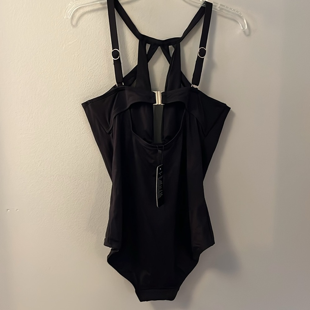 City Chic Cancun One Piece bathing suit - 14/XS. - new! - Picture 2 of 3